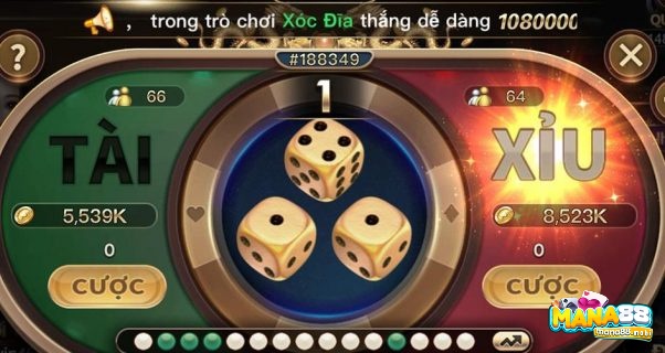 Game tài xỉu có nghĩa là lớn - nhỏ hoặc lớn - nhỏ trong tiếng Trung Quốc