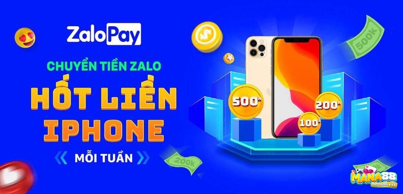 Hướng dẫn cách tham gia chương trình ZaloPay Pay nap game trúng iphone 14 Pro Max cực hot