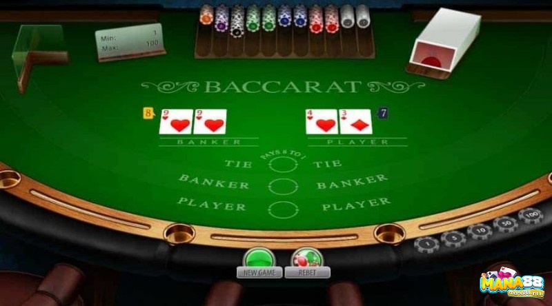 Baccarat tại sân chơi Sum Vip trực tiếp casino
