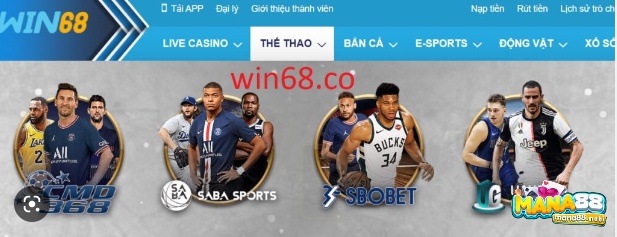 win68 bet thể thao