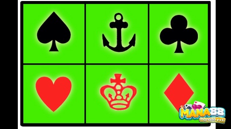 Hình trò chơi "crown & anchor"