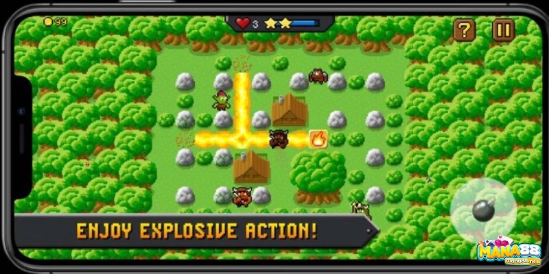 Đặc điểm nổi bật của game đặt bom 2 người chơi - Bomberman