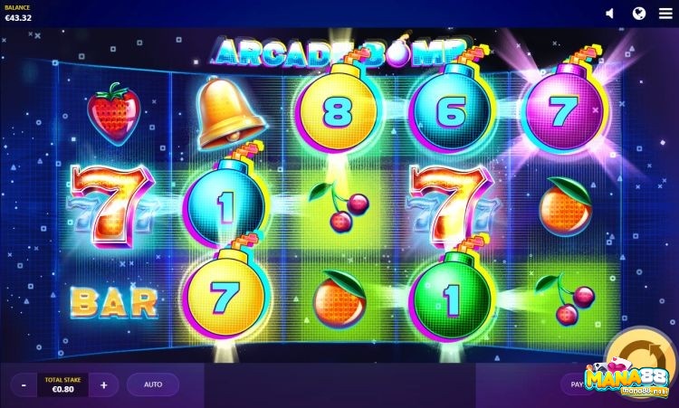 Arcade Bomb là game slot có cách chơi đơn giản