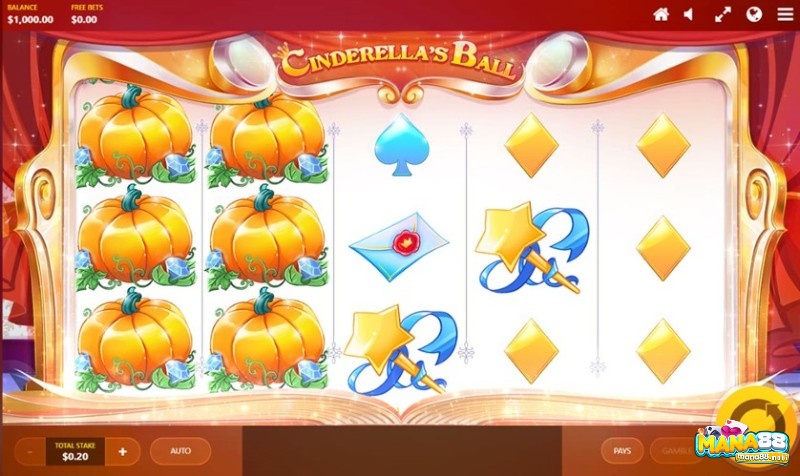 Cinderella’s Ball có cách chơi rất đơn giản