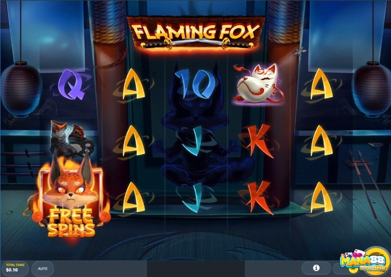Flaming Fox có cách chơi rất đơn giản