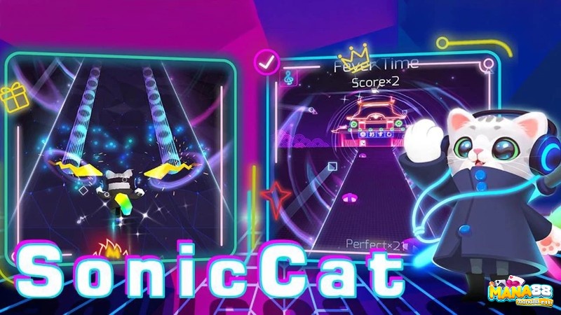 Giới thiệu tựa game âm nhạc Game Sonic Cat