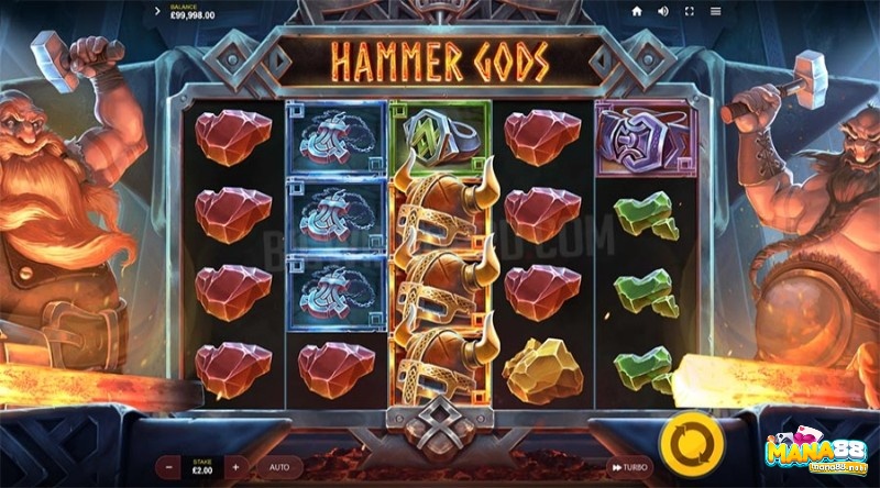 Hammer Gods có cách chơi đơn giản