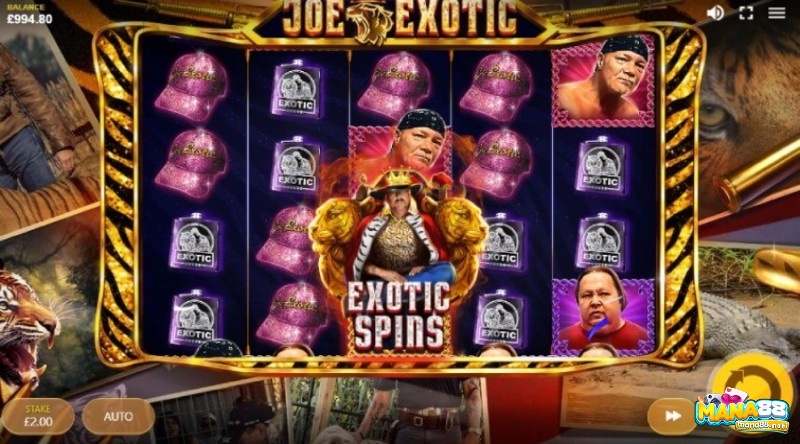 Joe Exotic là game slot có cách chơi đơn giản