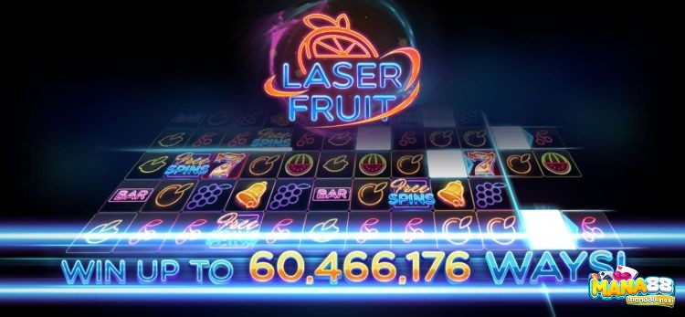 Game slot Laser Fruit cung cấp 60.466.176 kết hợp chiến thắng
