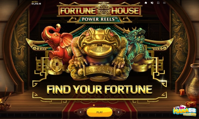 Fortune House Power Reels: Slot game có chủ đề châu Á 