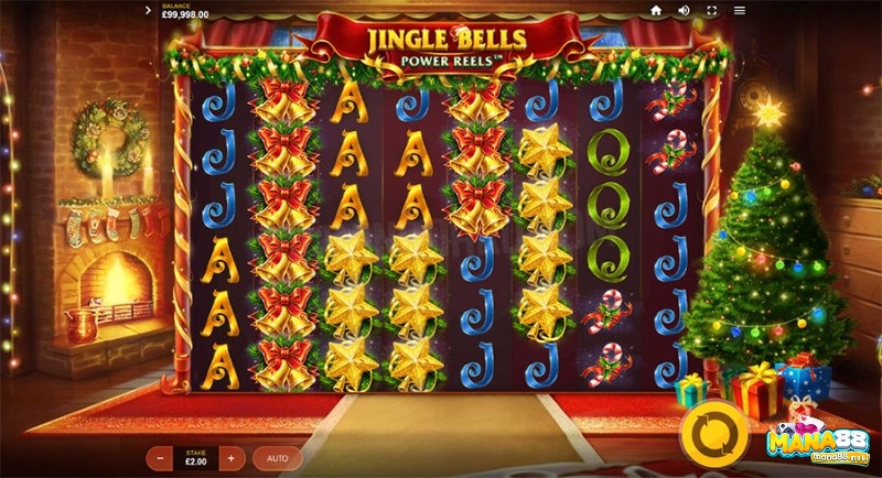 Jingle Bells Power Reels có cách chơi đơn giản