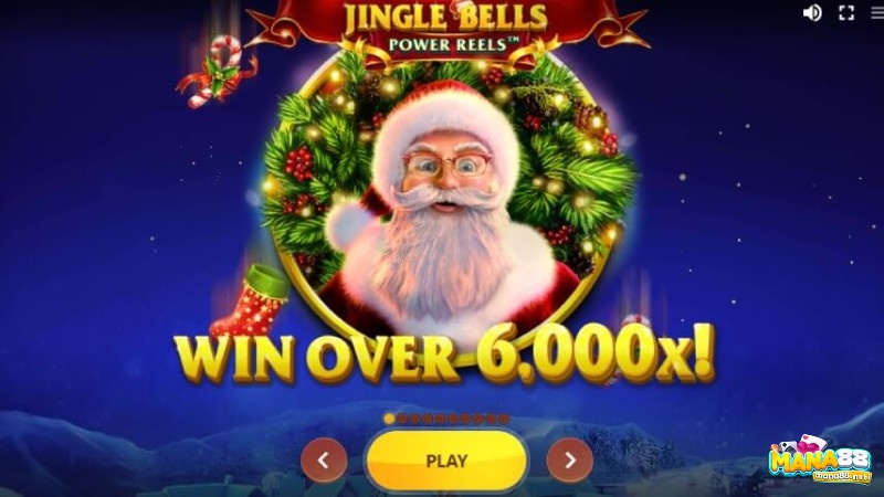 Jingle Bells Power Reels là game slot thích hợp cho người muốn đặt cược cao
