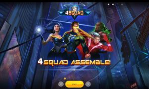 4Squad: Game slot chủ đề siêu anh hùng từ Red Tiger