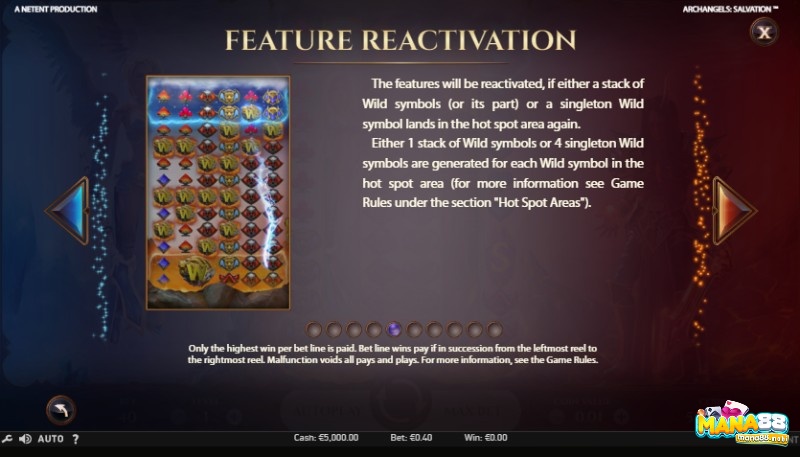 Feature Reactivation cho phép người chơi kích hoạt lại các tính năng