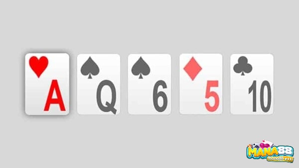 Mậu thầu là thứ tự thấp nhất trong bộ bài poker