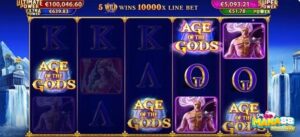 Age of the Gods slot: Phiêu lưu sử thi với thần Hy Lạp