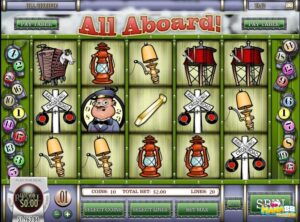 All Aboard Slot game - Trải nghiệm thú vị trên đường sắt