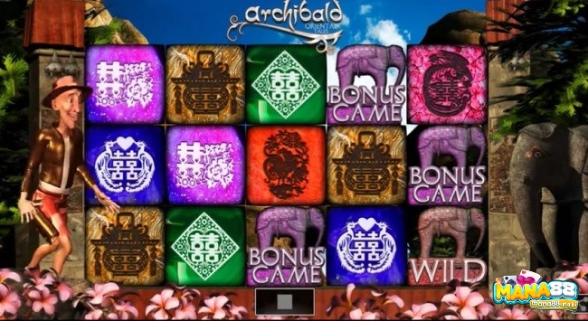 3 biểu tượng Bonus trở lên trên guồng kích hoạt tính năng trò chơi có thưởng