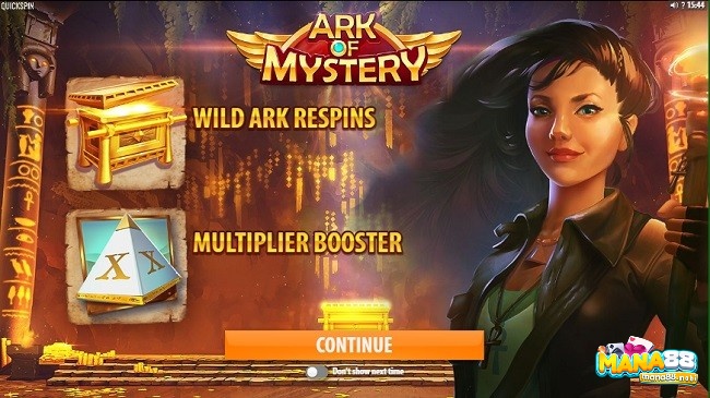 Slot Ark Of Mystery có bối cảnh đẹp mắt với thiết kế độc đáo, đầy ấn tượng