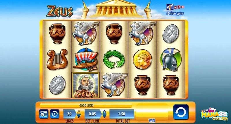 Cách chơi slot Zeus không quá khó