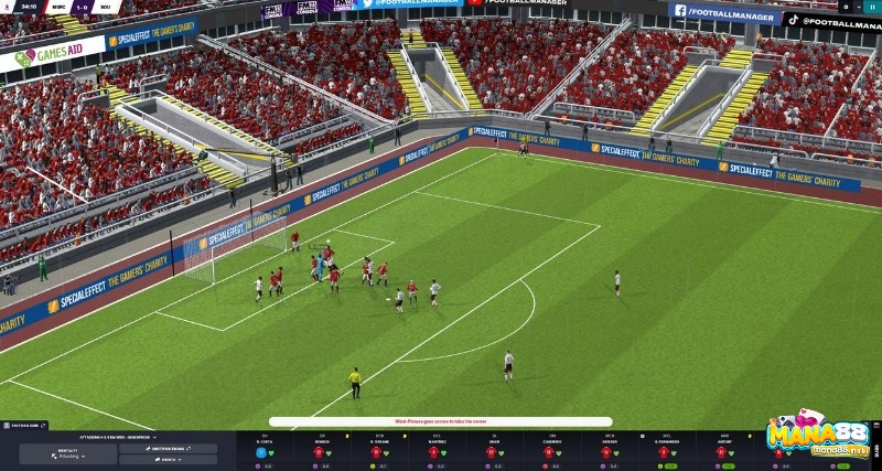 Game Football Manager 2023 với đồ họa chân thực và chi tiết