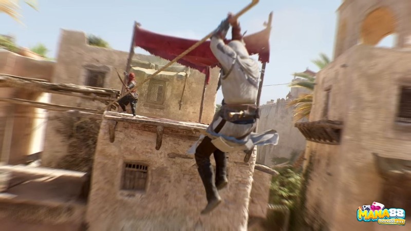 Game Assassin's Creed Mirage có lối chơi phiêu lưu đầy kịch tính