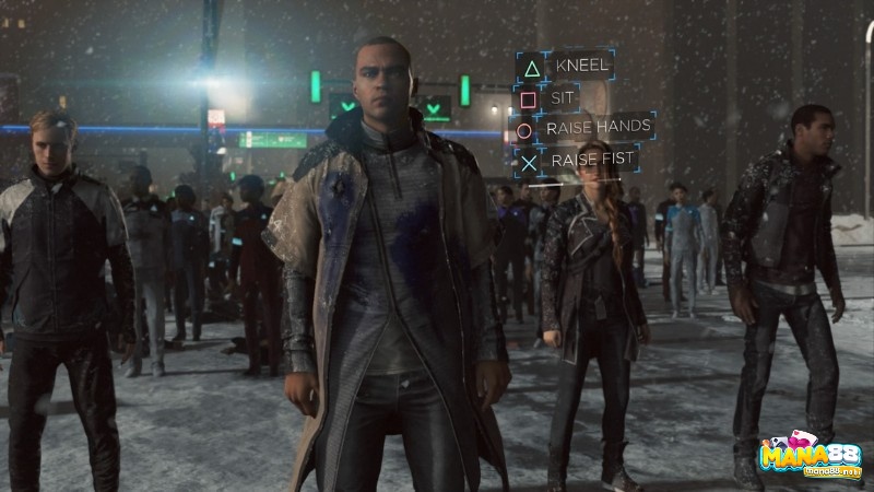 Các Android tại thế giới trong game Detroit: Become Human