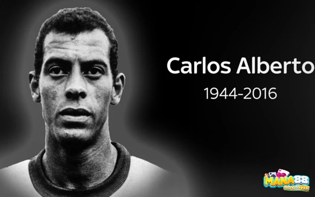 Huyền thoại bóng đá Carlos Alberto (1944-2016)