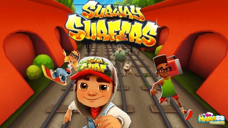 Game Casual games trên mobile - Subway Surfers