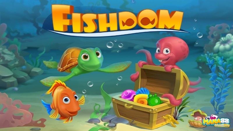 Game Casual games trên mobile - Fishdom: Deep Dive