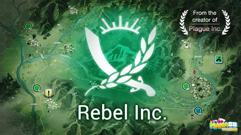 Game Grand strategy wargame trên mobile - Rebel Inc.